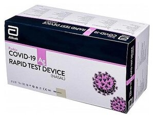 Экспресс-тест на COVID-19 Abbott Rapid Test Device Nasal 25 шт.