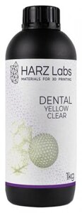 Фотополимер HARZ Labs LLC Dental Yellow Clear для LCD/DLP принтеров, 1 л