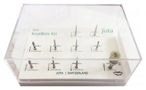 Набор боров Jota для работы с композитом Krutikov Kit, 10 шт.