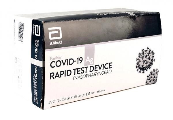 Экспресс-тест на COVID-19 Abbott Rapid Test Device Nasopharyngeal 25 шт. - фото