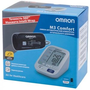 Тонометр Omron M3 Comfort HEM-7134-ALRU с адаптером