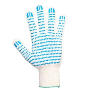 Трикотажные перчатки Экстра 114-1 с ПВХ покрытием