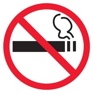 Знак T129.2 Знак о запрете курения табака, потребления никотинсодержащей продукции или использования кальянов Приказ