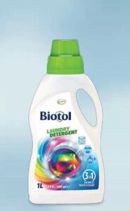 Жидкий стиральный порошок Biotol  3 в 1, 1 л