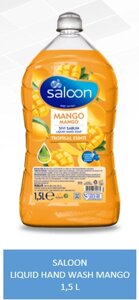 Жидкое мыло для рук Saloon: Манго, 1,5л