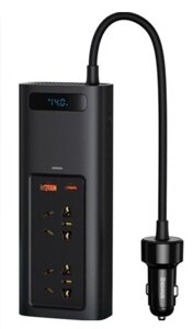 Автомобильный инвертор Baseus Power Inverter Pro 12V-220V 150W для Starlink