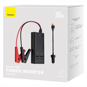 Автомобильный инвертор Baseus Power Inverter Pro 12V-220V 300W для Starlink