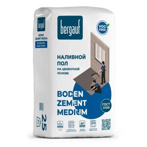 Bergauf Zement Medium наливной пол