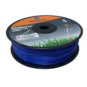Леска витая FlexiCut Pro 2,7 мм 300 метров для мотокос (триммеров) Holzfforma TW027300PRO
