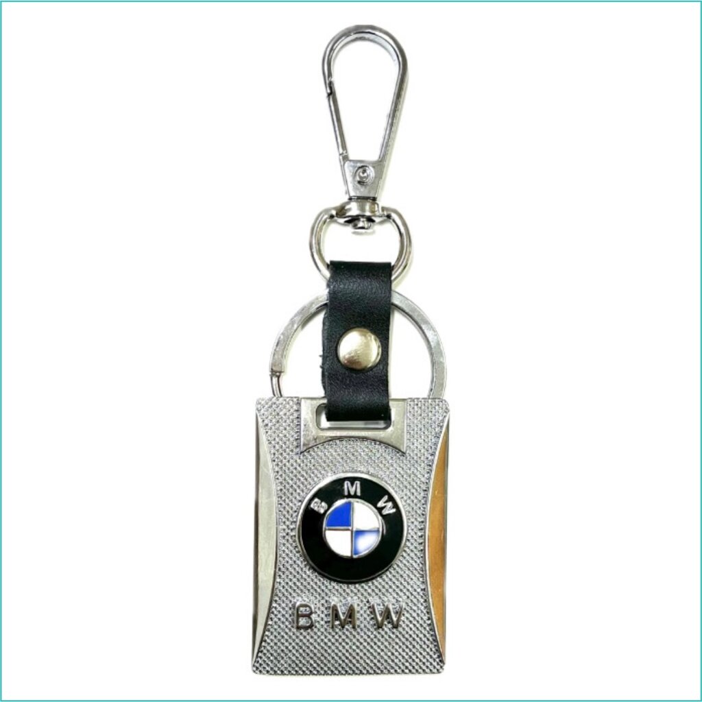 Брелок для автомобильных ключей "BMW" (металл) от компании L-Shop - фото 1