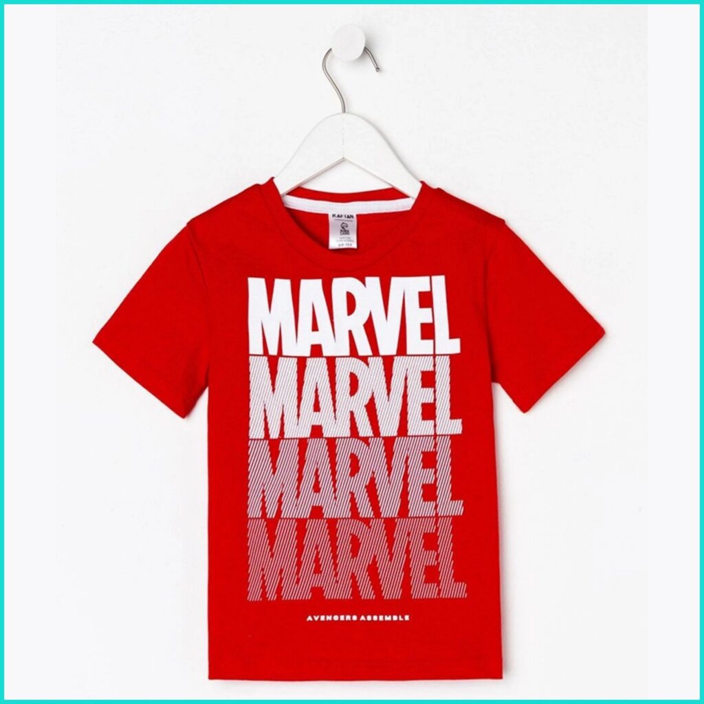 Футболка детская "MARVEL" Красная (Размер: 122-128) от компании L-Shop - фото 1