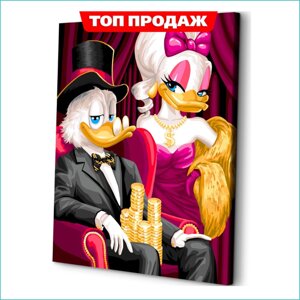 Картина по номерам "Скрудж Красивая жизнь"Disney) (40х50)