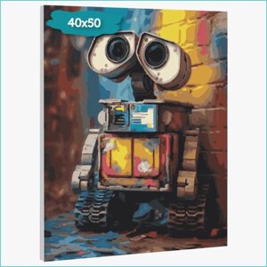 Картина по номерам "Валли - Walle"Disney) (40х50)