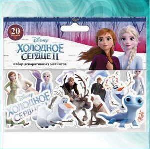 Набор декоративных магнитов "Холодное сердце"Disney) 20шт.