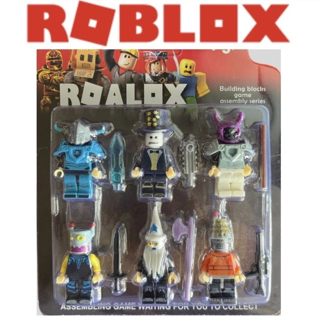 Набор фигурок "Roblox" (6 фигурок) от компании L-Shop - фото 1