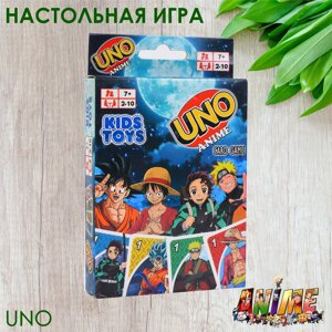 Настольная карточная игра "Uno Anime - УНО Аниме"108 карт)