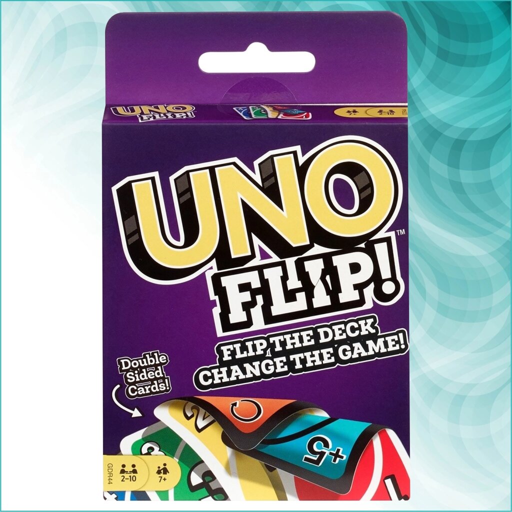 Настольная карточная игра "UNO Flip (УНО Флип)" (112 карт) от компании L-Shop - фото 1