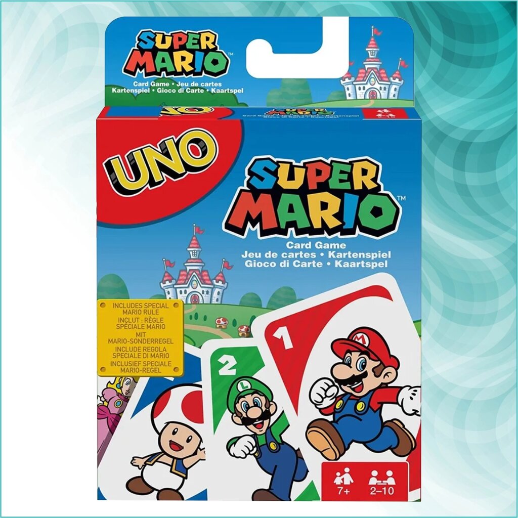 Настольная карточная игра "UNO Super Mario (УНО Супер Марио)" (112 карт) от компании L-Shop - фото 1