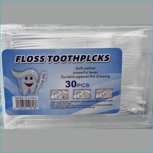 Зубочистки с нитью "Floss Tooth"