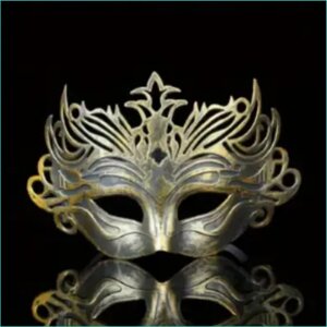 Античная маска "Mardi gras" (Gold)