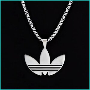 Подвеска с цепочкой "Adidas"Silver)