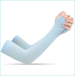 Рукав (Нарукавник / Налокотник) с защитой от солнца "Blue"