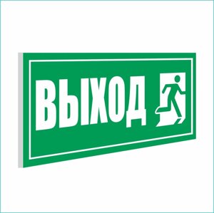 Табличка "Выход"ПВХ 30х15)