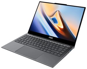 Ноутбук AOC N141 14" HD intel N100, 8 гб RAM, 512 гб SSD, windows, черный