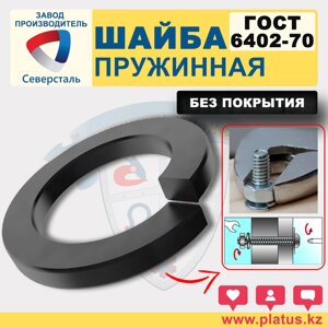 ШАЙБА ГОСТ 6402-70 БЕЗ ПОКРЫТИЯ