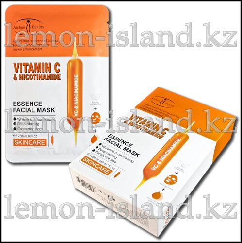 Тканевые маски для лица Aichun Beauty с витаминами С и В3