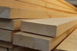 Доска обрезная 40*200*6000, 1-сорт, 20шт/м3 Свежий лес ГОСТ