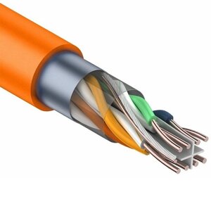 Кабель сетевой FTP 4PR 23AWG CAT6 нг (А)-HF бухта 305 м Rexant