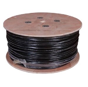 Кабель витая пара Rexant Outdoor 01-1122-R U/UTP CAT 5е PE 25PR 24AWG черный 305 м