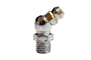 Пресс-маслёнка угловая 2.2.45°Ц6. М8х1 (DIN 71412, Н2)